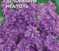 Семена цветов ДЕЛЬФИНИУМ «НЕАПОЛЬ»