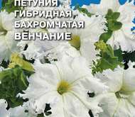 Семена цветов Петуния «Венчание» гибридная
