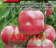Семена Томата Алтайский розовый -  Ср (цветной пакет)